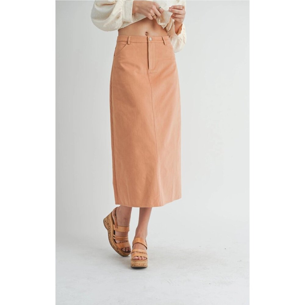 Tea Time Twill Skirt